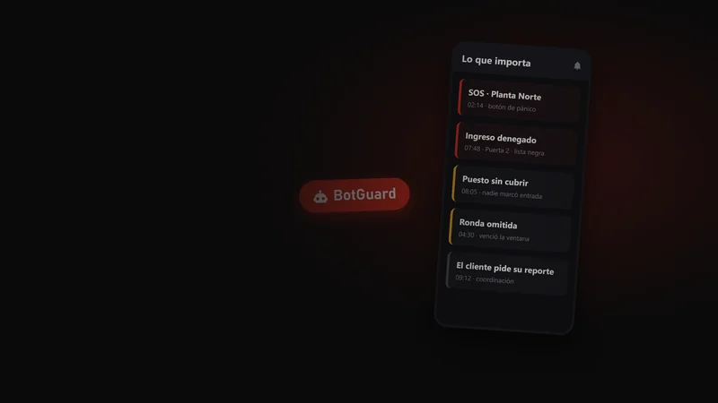 Bandeja Lo que importa con los avisos que necesitan atención